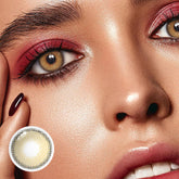 Lentes de contacto de color con prescripción Vela Brown